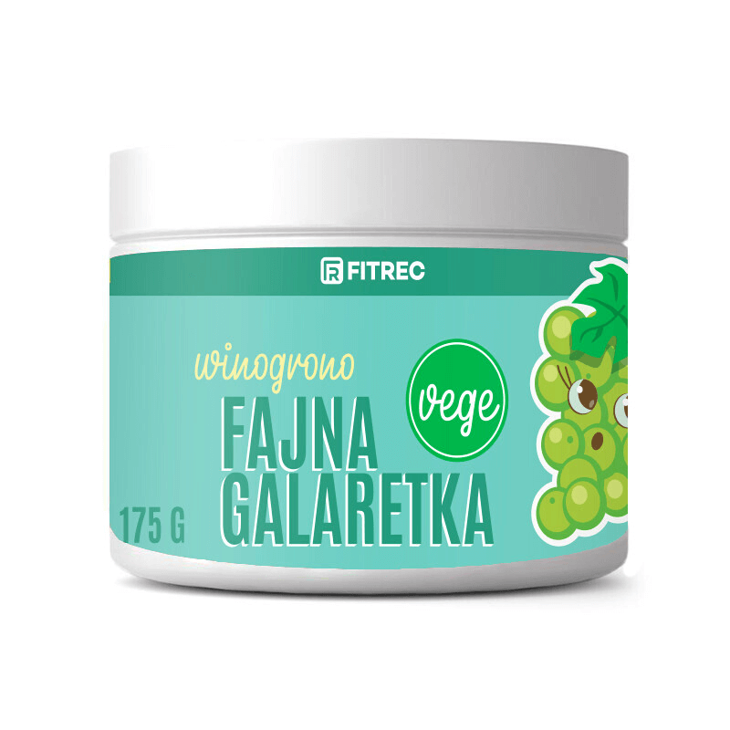 Fitrec Fajna Galaretka Vege Winogrono G Opinie Cena Mybionic Pl