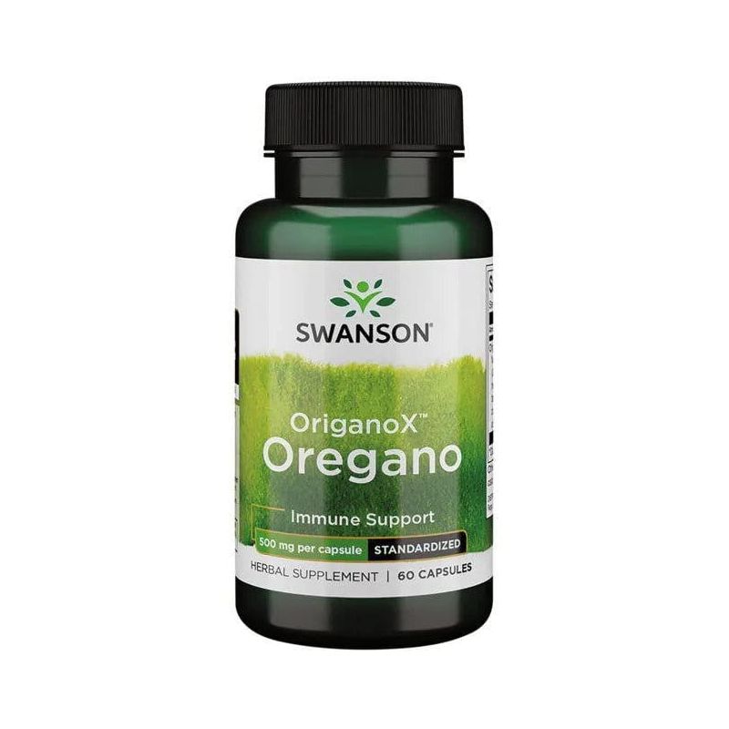 Swanson OriganoX Oregano 500 mg 60 kapsułek opinie cena mybionic pl