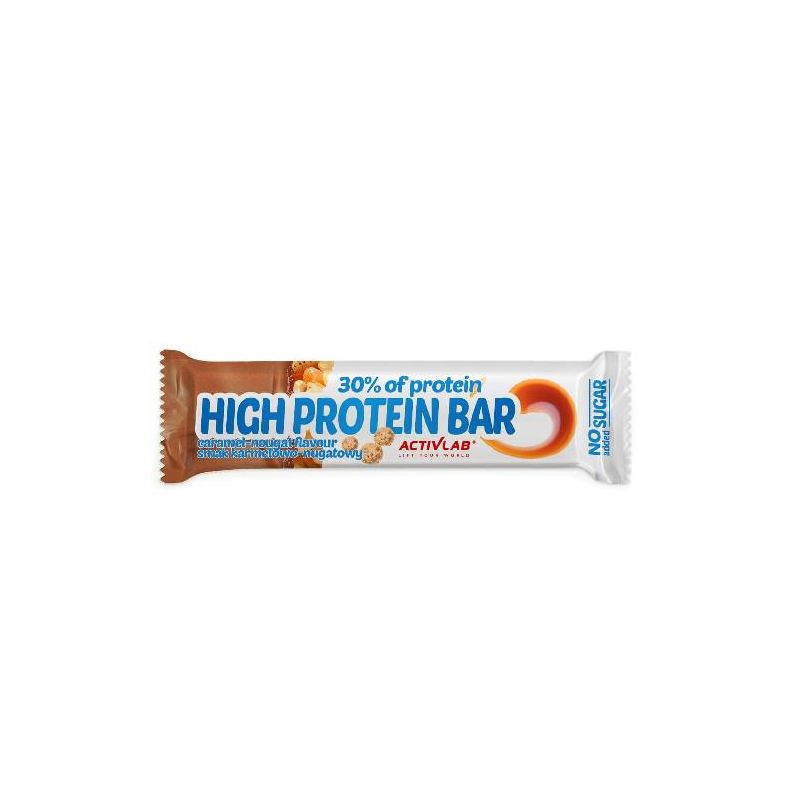 Activlab High Protein Bar O Smaku Karmelowo Nugatowym G Opinie