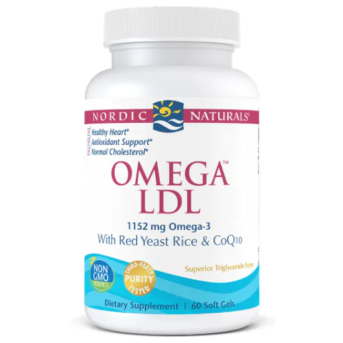 Nordic Naturals Omega LDL CoQ10 60 kapsu ek opinie cena