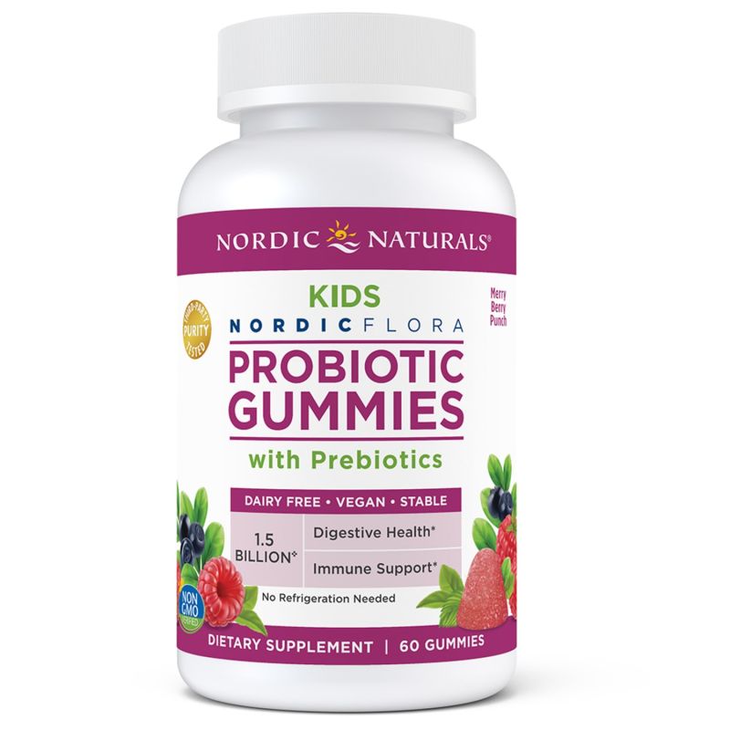 Пробиотик Nordic Naturals Probiotic Gummies Kids 1,5 млрд КОЕ, для детей, жевательные мармеладки, 60 шт