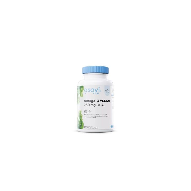Омега-3 Osavi Vital, DHA 250 мг, 120 мягких капсул