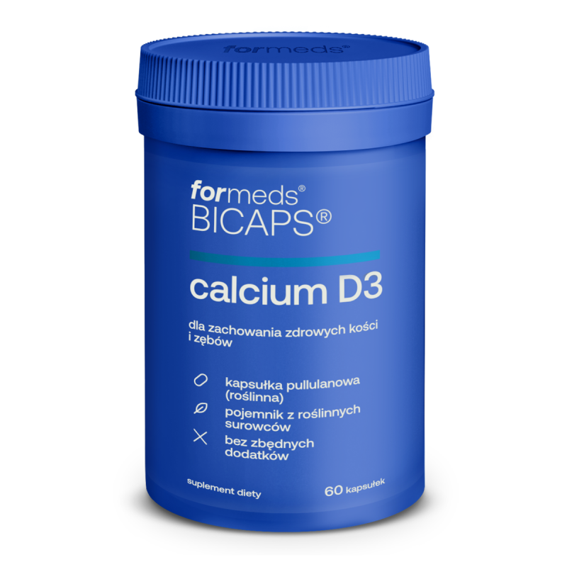 Кальций и витамин D3 Formeds Bicaps Calcium D3, 60 капсул