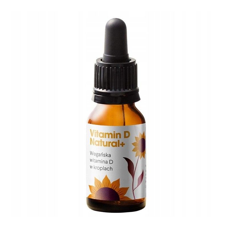 Витамин D3 Health Labs Care Vitamin D Natural+, из водорослей, с маслом MCT, капли, 10 мл