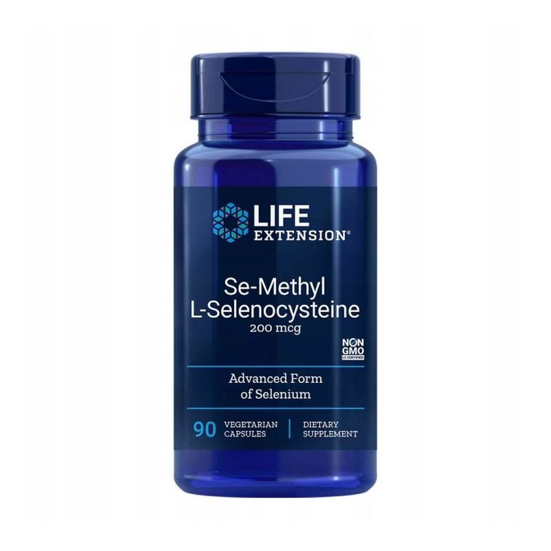 Селен Life Extension 200 мкг, Se-метил-L-селеноцистеин, 90 капсул