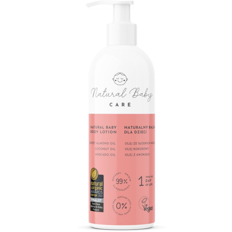 Бальзам для тела Natural Baby Care, натуральный, с первого дня жизни, 200 мл