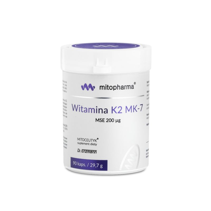 Витамин K2 Mito-Pharma K2 MK7 200 мкг, 90 капсул