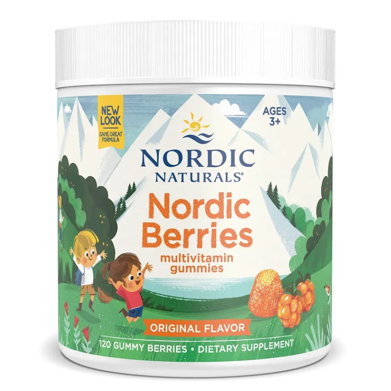 Мультивитамины Nordic Naturals, для детей и взрослых, жевательные мармеладки, 120 шт