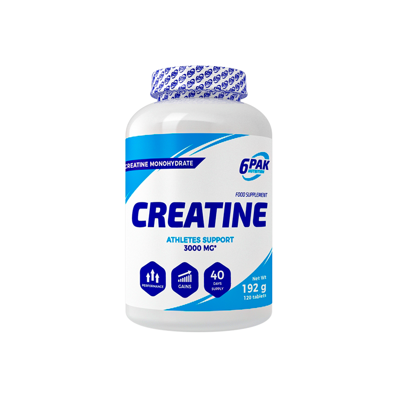 6pak Creatine Monohydrate 120 Tabletek Opinie Cena Mybionicpl 6104