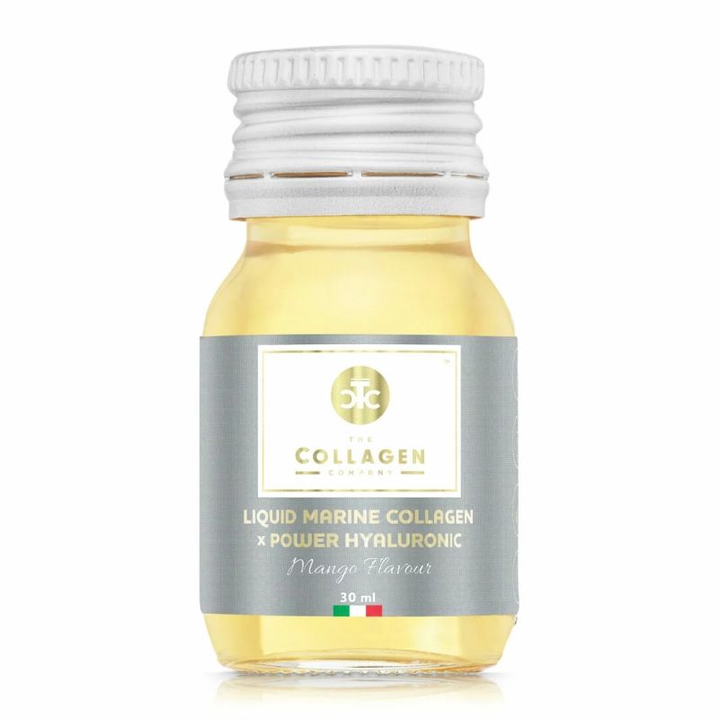 Коллаген The Collagen Company, морской, жидкий, с гиалуроновой кислотой, вкус манго, 10 ампул по 30 мл