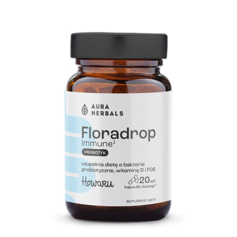 Пробиотик Aura Herbals Floradrop Immune, 20 капсул