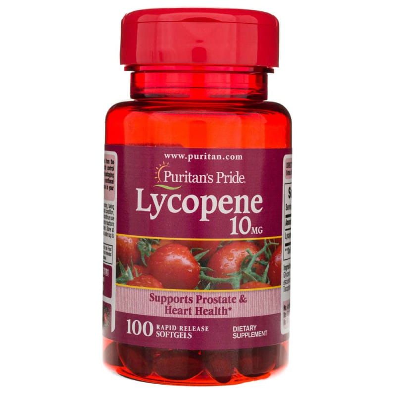 Puritan's Pride Likopen (Lycopene) 10 mg 100 kapsułek opinie, cena