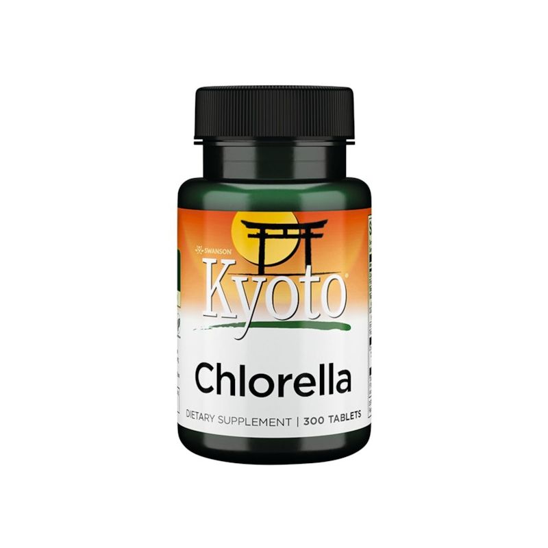 Хлорелла Swanson Kyoto Chlorella, для взрослых, 300 таблеток