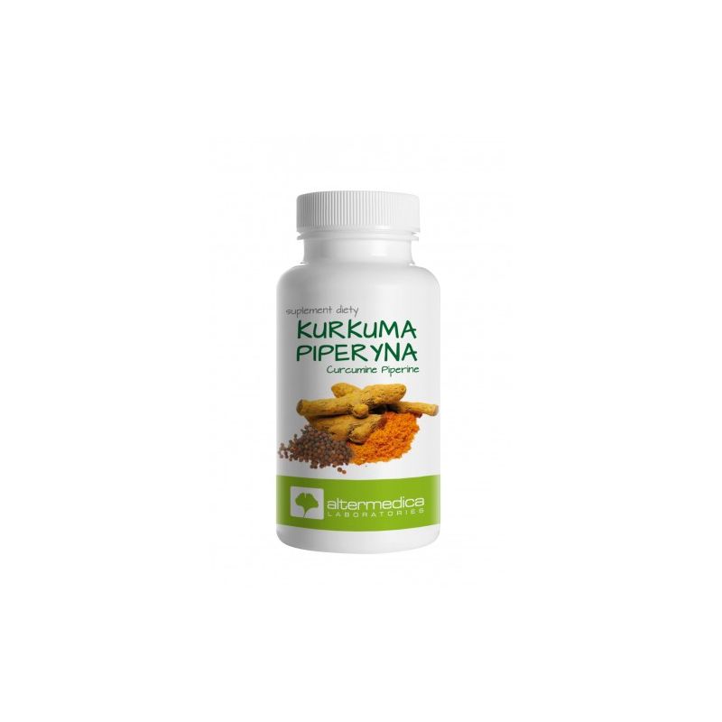 Экстракт куркумы Alter Medica, 95% куркуминоидов, с пиперином, 60 капсул