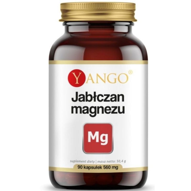 Yango Pl Yango Jabłczan magnezu 90 kapsułek - opinie, cena | mybionic.pl