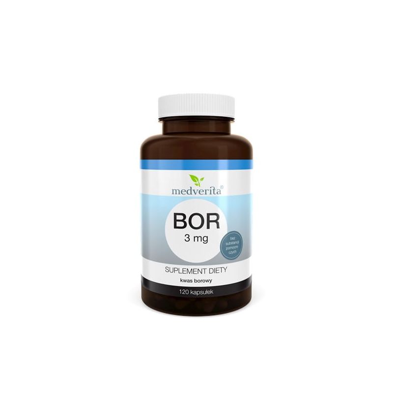 Complément Alimentaire Medverita Bore 3 Mg, 120 Gélules, Usage Quotidien, Neuf
