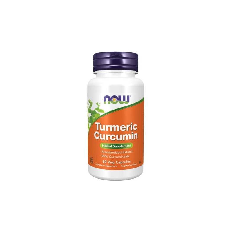 Now Foods Curcumin Turmeric 60 kapsułek opinie, cena mybionic.pl