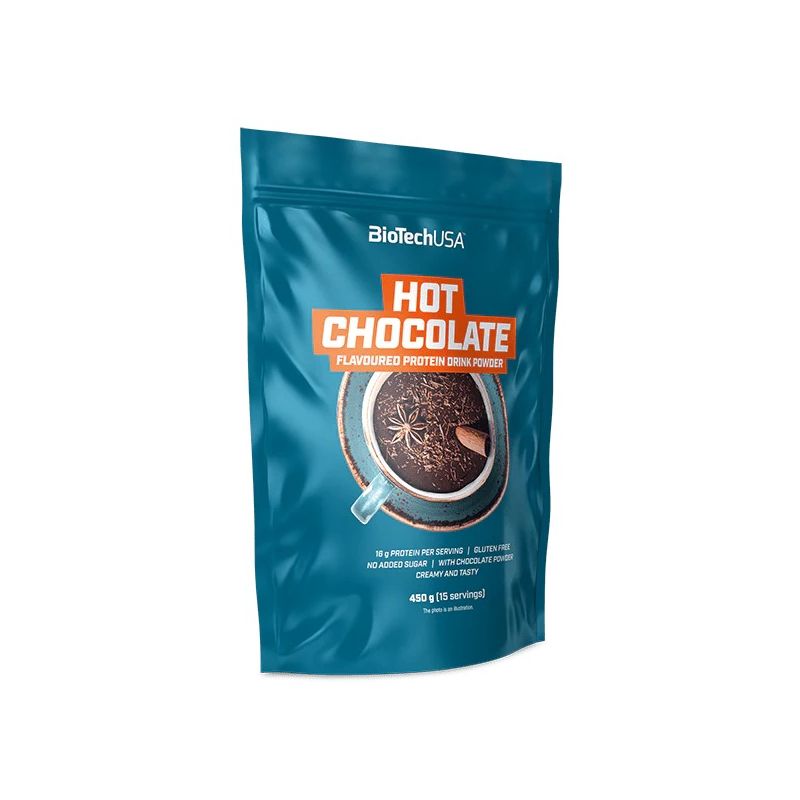 Протеиновый напиток BioTech USA Hot Chocolate, в порошке, 450 г