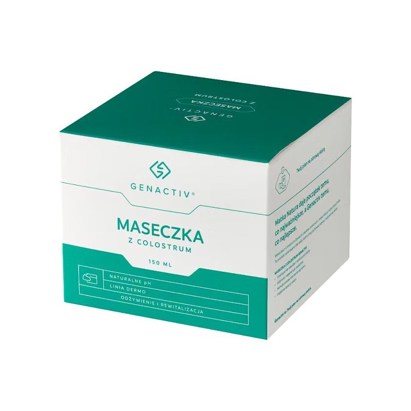 Кремовая маска для лица Genactiv с молозивом, 150 мл