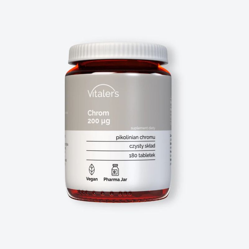 Vitalers - Chrom 200 µg 180 tab - opinie, cena | mybionic.pl
