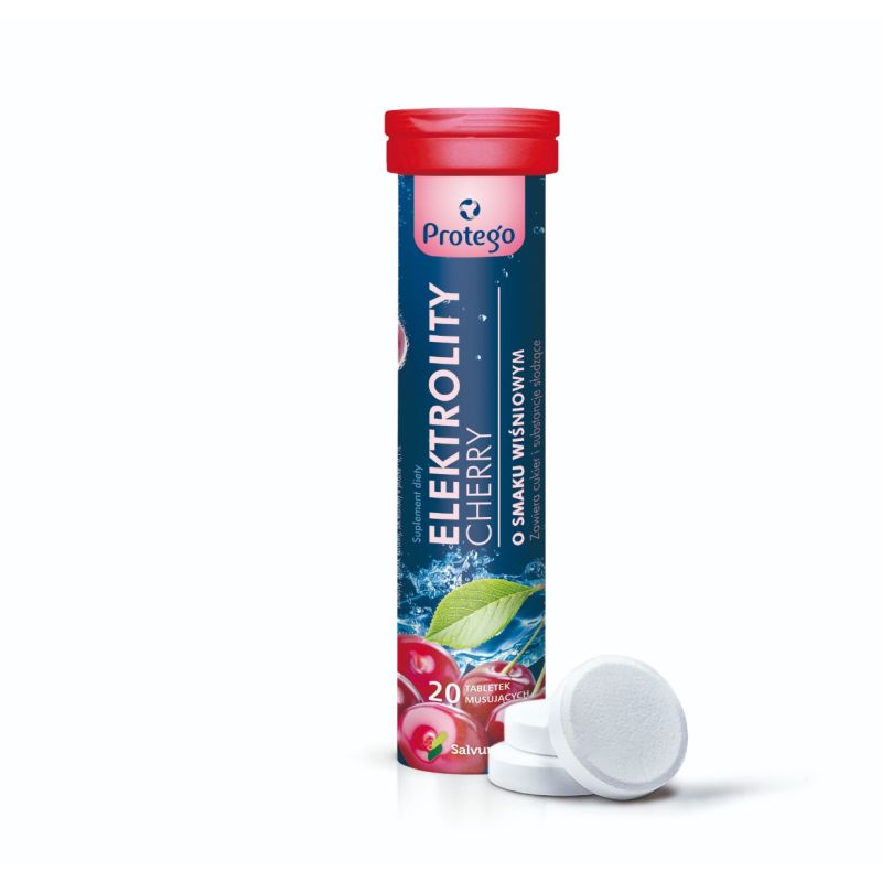 Comprimés Effervescents Protego Elektrolity Senior Saveur Fruits De La Forêt - 20 Comprimés | Neuf