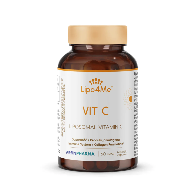 lipo vitamina c sante naturels Aronpharma Lipo4Me Vit. Liposomalna Witamina C 60 kapsułek Liposomal Vitamin C Capsules