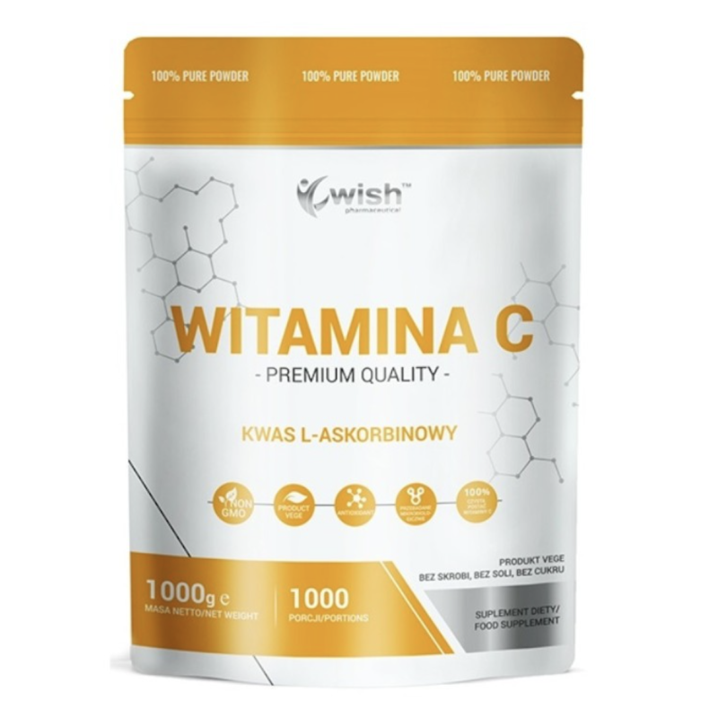 Витамин C Wish 1000 мг в порции, порошок, 1 кг