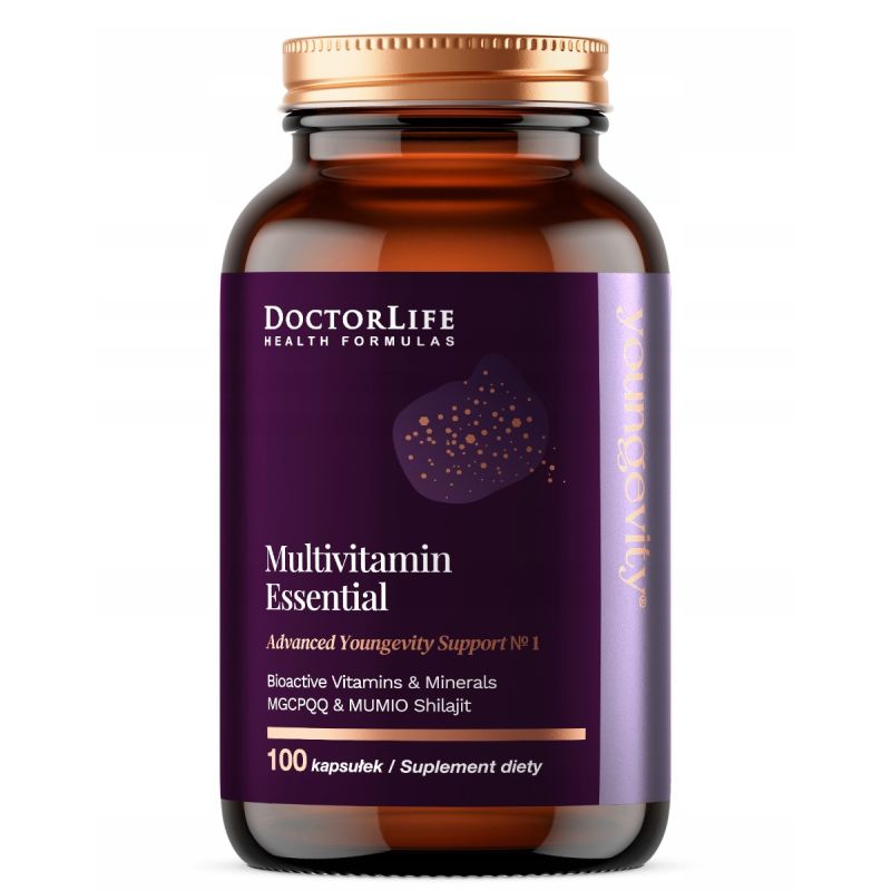 Мультивитамины Doctor Life Multivitamin Essential, с PQQ, 100 капсул