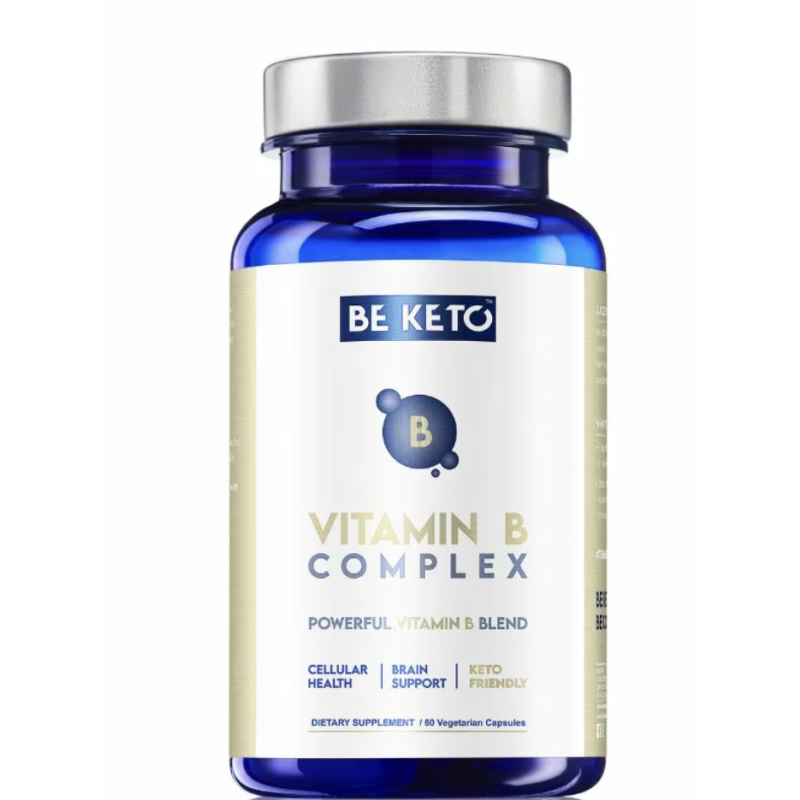 Витамины группы B BeKeto B Complex, с витамином C, 60 капсул