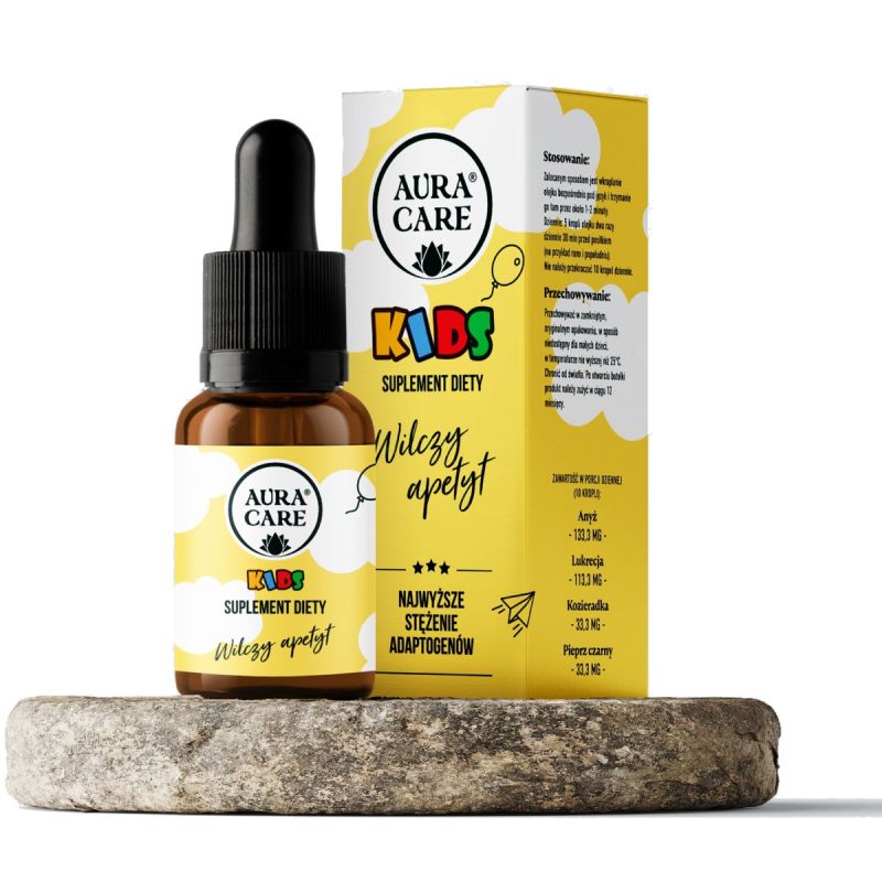 Добавка для детей Aura Care Kids Wolf Appetite с адаптогенами, капли, 15 мл