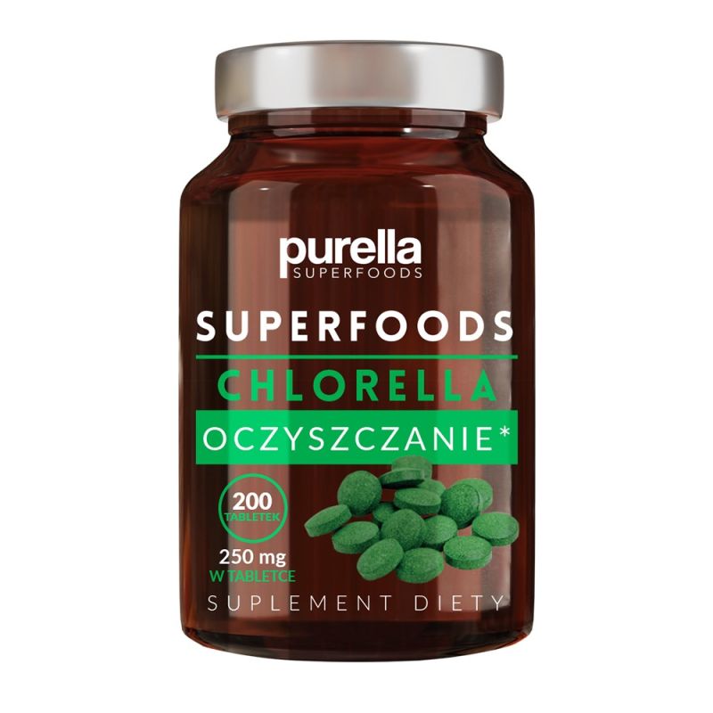 Хлорелла Purella Chlorella, 200 таблеток
