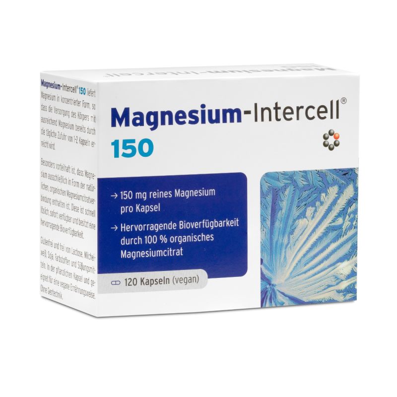 Магний Mito-Pharma Magnesium-Intercell 150, цитрат магния, 120 капсул