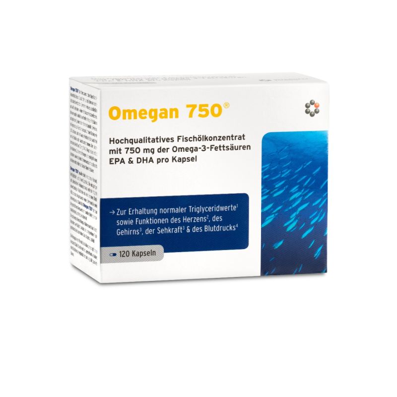 Омега-3 Mito-Pharma Omegan 750, для взрослых и детей, 60 капсул