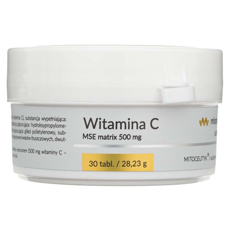 Витамин C Mito-Pharma C MSE Matrix 500 мг, 30 таблеток