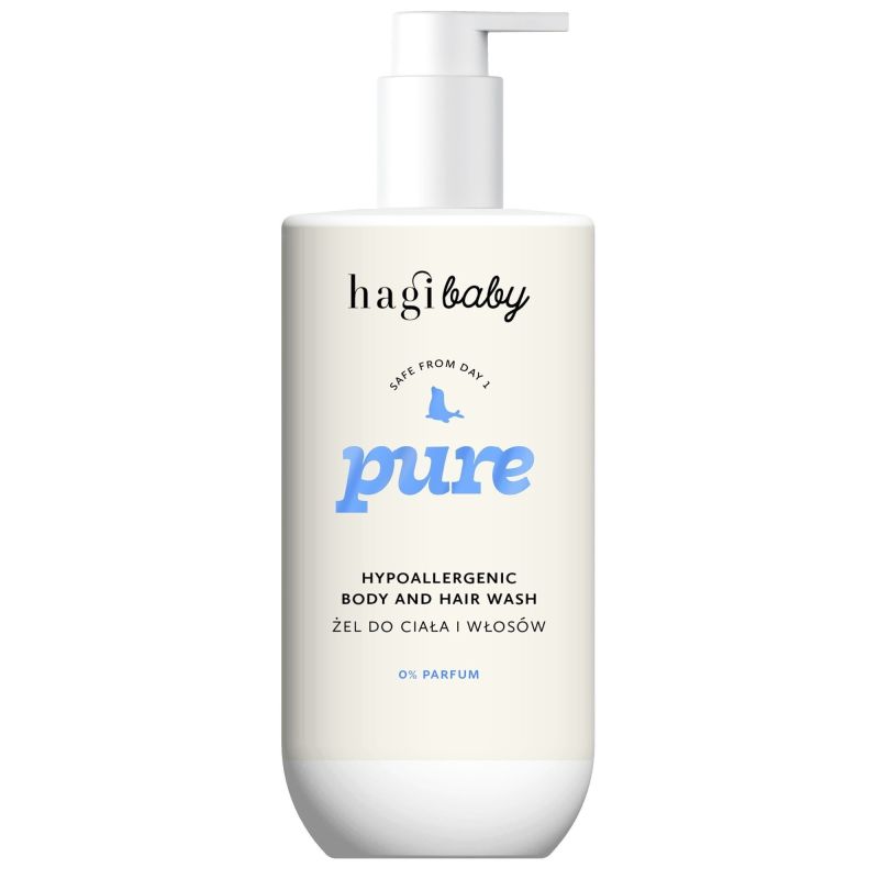 Гель для мытья тела и волос Hagi Baby Pure, для очень чувствительной кожи, 300 мл