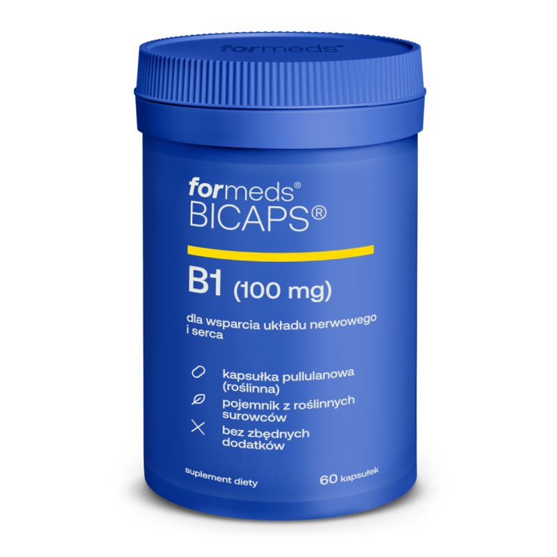 Витамин B1 Formeds Bicaps 100 мг, тиамин, 60 капсул