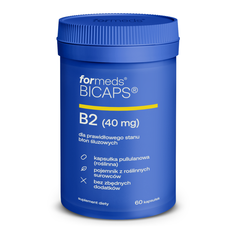 Витамин B2 Formeds Bicaps, рибофлавин, 60 капсул