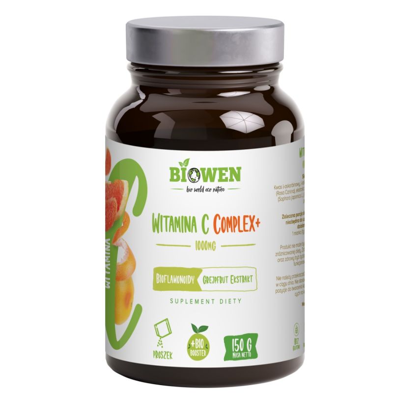 Biowen Witamina C Complex+ 1000mg proszek 150 g - opinie, cena ...