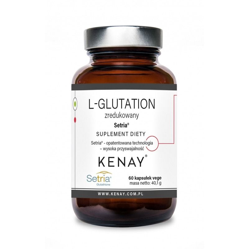 Glutation – suplementy diety, glutation zredukowany, kapsułki wegańskie – Bionic