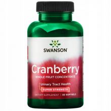 SWANSON Żurawina Cranberry ekstrak 420mg 60 kaps