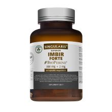 Singularis Imbir Forte BioPerine 500mg+2mg 60 kapsułek wegańskich