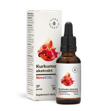 Aura Herbals Kurkuma ekstrakt Nova Sol 30 ml w kroplach