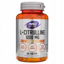 Now Foods L-Citrulline 1200mg Extra Strength 120 tabletek