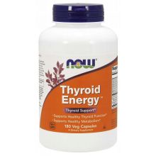 Now Foods Thyroid Energy (Wsparcie tarczycy) 180 kapsułek