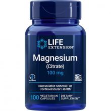 Life Extension Cytrynian Magnezu 100 mg 100 kapsułek wegetariańskich