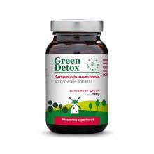Aura Herbals Green Detox kompozycja superfoods 75 tabletek