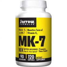 Jarrow Vitamin K2 MK-7 90mcg - 120 softgels