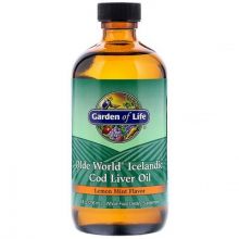 Garden Of Life Olde World Icelandic Cod Liver Oil o smaku mięty 236ml