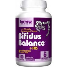 Jarrow Formulas Bifidus Balance + FOS  - 100 kapsułek wegańskich