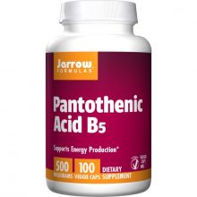 Jarrow Formulas Pantothenic Acid B5 Witamina B5 100 kapsułek